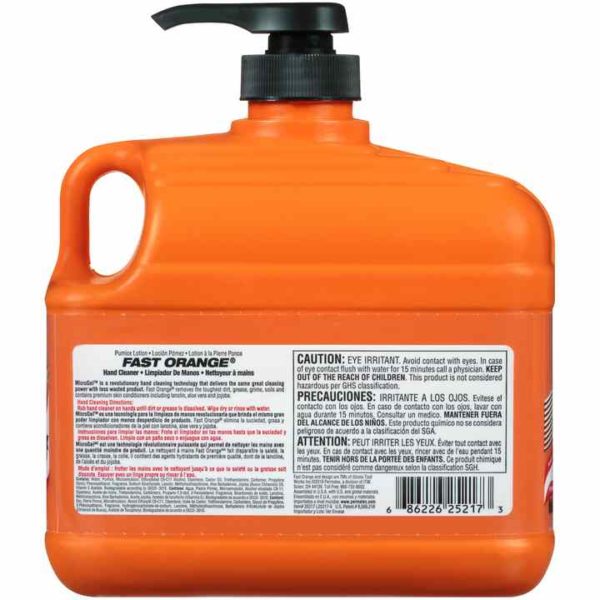 thumbnail image 2 of Status Orange 3L Pump Spray Bottle – Pumice Hand Cleaner (3 Litre) 2 of 6