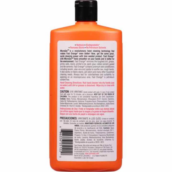 Fast Orange<span class="sup">®</span> Fine Pumice Lotion Hand Cleaner, 443ml - Image 2