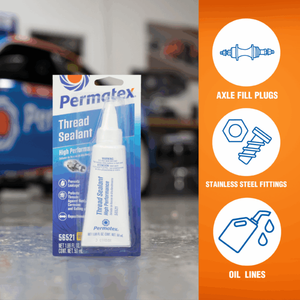 Permatex<span class="sup">®</span> High Performance Thread Sealant, 50 ML - Image 4