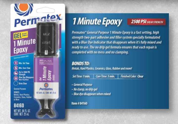 Permatex<span class="sup">®</span> 1 Minute Epoxy Gel, 25 ML - Image 5