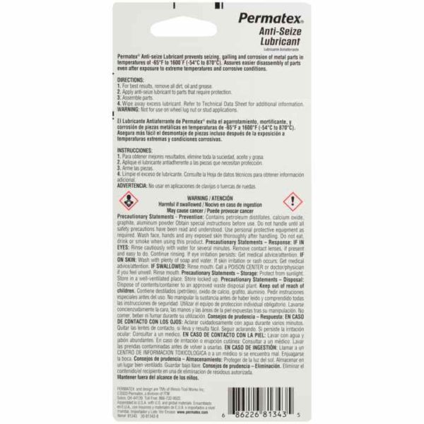 Permatex<span class="sup">®</span> Anti-Seize Lubricant, 28g - Image 2