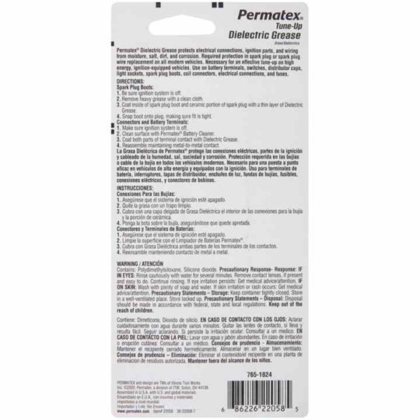 Permatex<span class="sup">®</span> Dielectric Tune Up Grease, 85g - Image 2