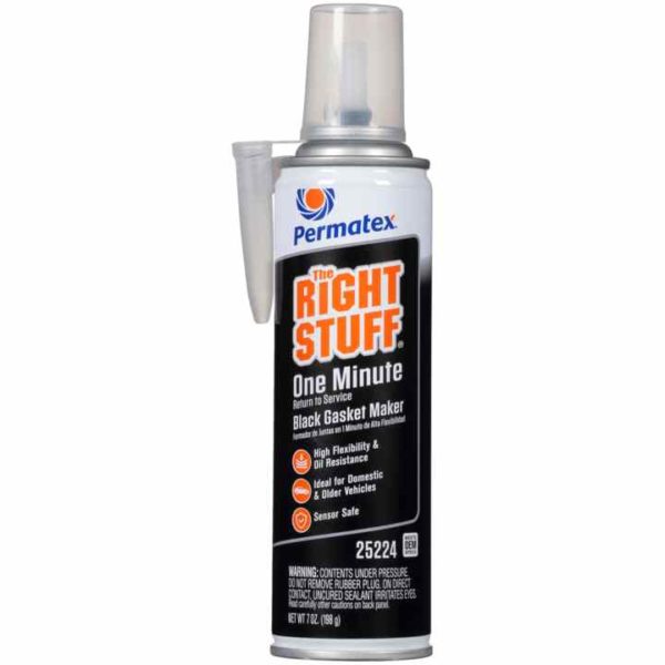 Permatex<span class="sup">®</span> The Right Stuff<span class="sup">®</span> Black 1 Minute Gasket Maker, 193g