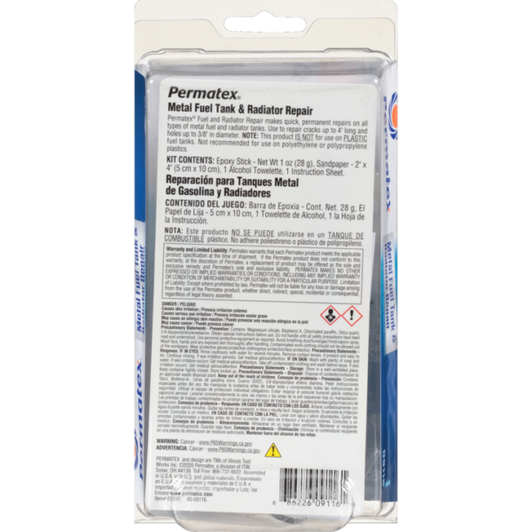 Permatex<span class="sup">®</span> Fuel & Radiator Repair Kit - Image 2