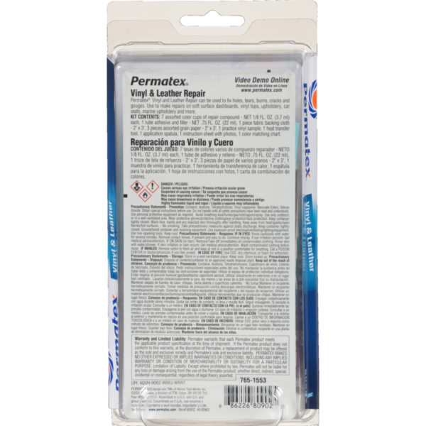Permatex<span class="sup">®</span> Vinyl Leather Repair Kit - Image 2