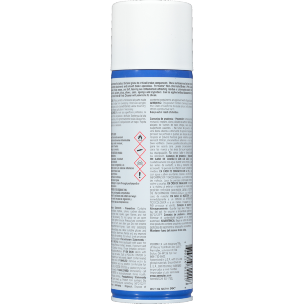 Permatex<span class="sup">®</span> Brake & Parts Cleaner, 410g - Image 2