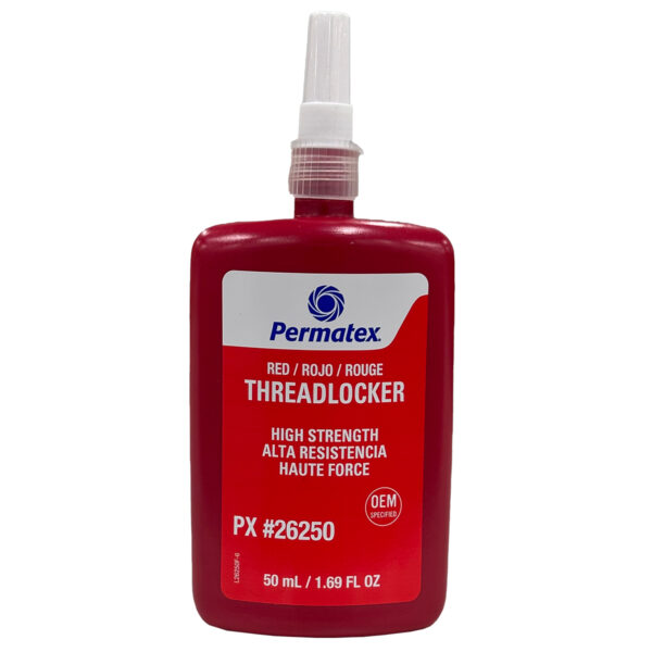 Permatex<span class="sup">®</span> Permanent Strength Threadlocker Red, 50ml