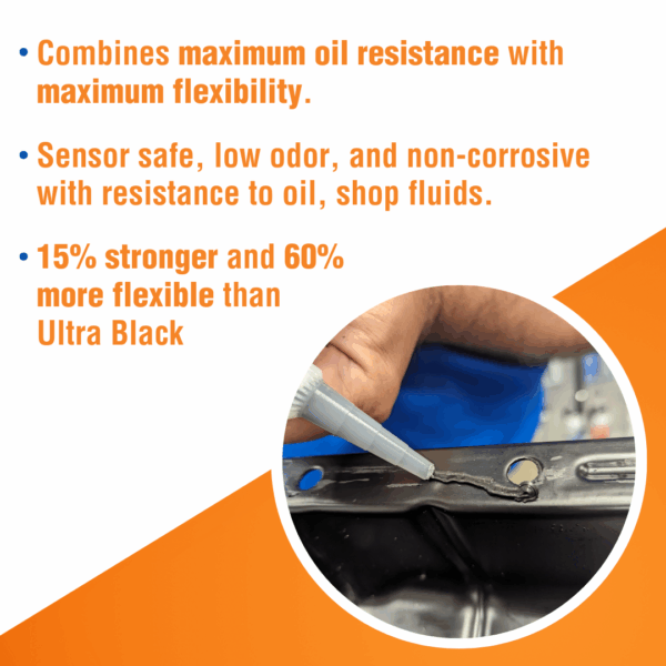 Permatex Optimum Easy-Disassembly Black Gasket Maker 85g - Image 7