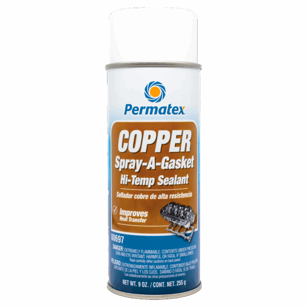 Permatex<span class="sup">®</span> Copper Spray-A-Gasket<span class="sup">®</span> High-Temp Sealant,  255g